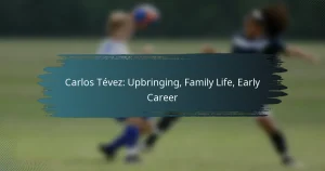 Carlos Tévez: Upbringing, Family Life, Early Career