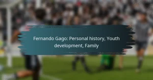 Fernando Gago: Personal history, Youth development, Family